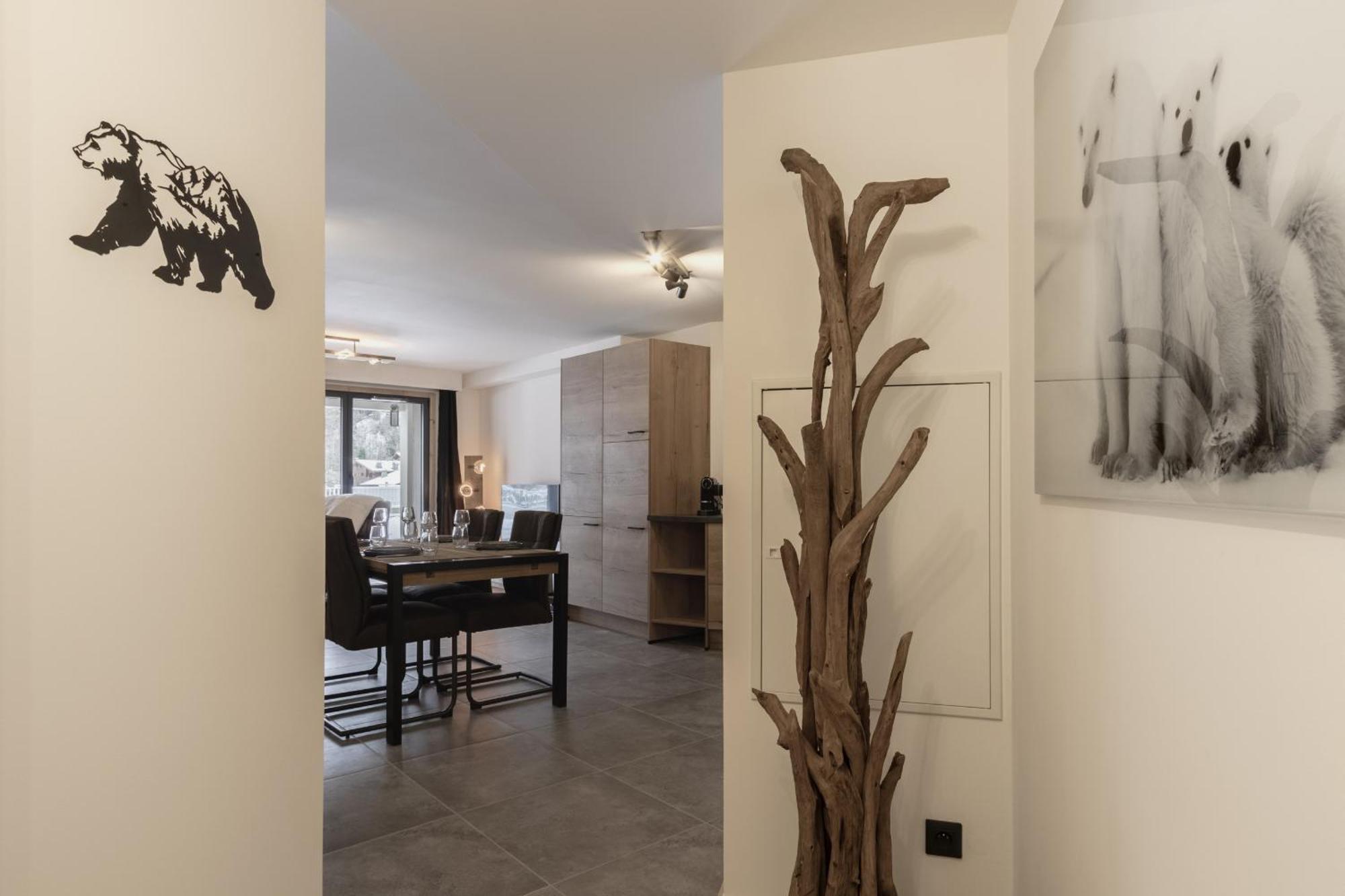 Appartamento The Bear Les Houches Esterno foto